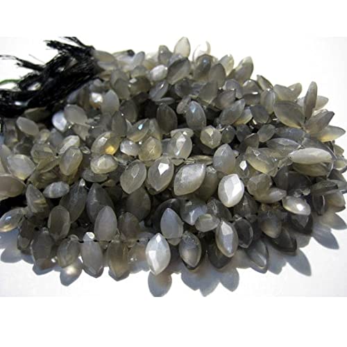 Pierre de lune grise LKBEADS perles marquises pour réparer et créer des bijoux