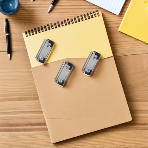 Pinces à documents antidérapantes pour éviter la perte des feuilles de dossiers