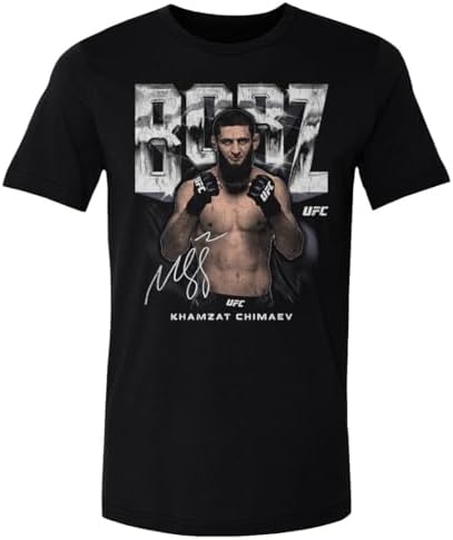 500 LEVEL UFC Khamzat Chimaev Borz Men's Cotton T-Shirt