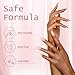 Modelones Clear Acrylic Powder, 4.23oz Acrylic Powder Large Capacity Professional Acrylic Nail Powder Polymer for 3D French Nail Manicure Extension Nail Carving, Long-Lasting Beauty Gifts
