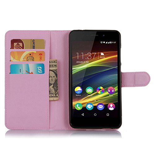 NEKOYA Coque WIKO Slide 2,Etui WIKO Slide 2, Anti-Rayures Coque TPU Pochette Portefeuille Fentes...