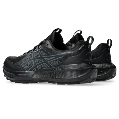 ASICS Women's Gel-Sonoma 8 GTX Running Shoes, 9.5, Black/Carrier Grey3