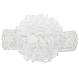  ❀ Material: Chiffón. Tamaño: Diámetro 11CM + Elastic For (0 meses a 5 años bebé)