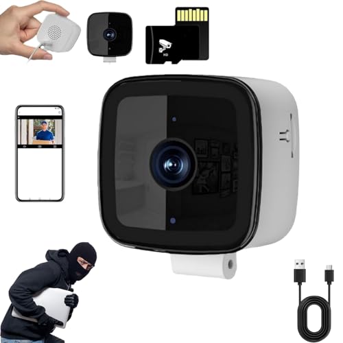 Zbello Smart 2K Window Security Camera, Window Camera With A Memory Card Protect Your Home, Security Cameras For Outdoor & Indoor Use,Family & Propert