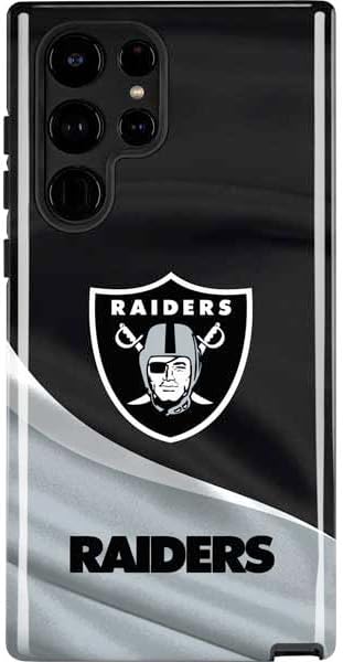 Skinit Impact Phone Case Compatible with Galaxy S24 Ultra - Officially Licensed NFL Las Vegas Raiders Design