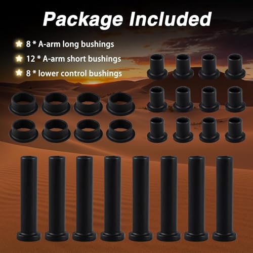 HIMARKLIF Suspension A-Arm Bushing Kit & Control Bushings (8 Lower & 20 A-arm) Compatible with Polaris Sportsman 335 400 450 500 570 600 700 800 Replace#: 5436973 5438902 5439270 by HIMARKLIF - Image 6