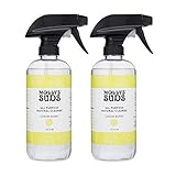 Molly's Suds Natural All Purpose Cleaner | Multi Surface Household Spray | Plant Powered & Bio-based Ingredients | Lemon Burst, 16 oz (2 Pack)