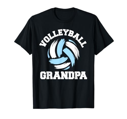 Volleyball Grandpa Funny Splash Volleyball Grandpa T-Shirt