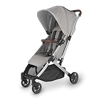 UPPAbaby Baby Pram Minu V2 Stella | Baby Stroller for 6 Months+ to 22kg | Lighweight & Compact Baby Pushchair with One-Hand Fold | Sun Protection UPF 50+ Canopy | Large Storage Basket Underneath