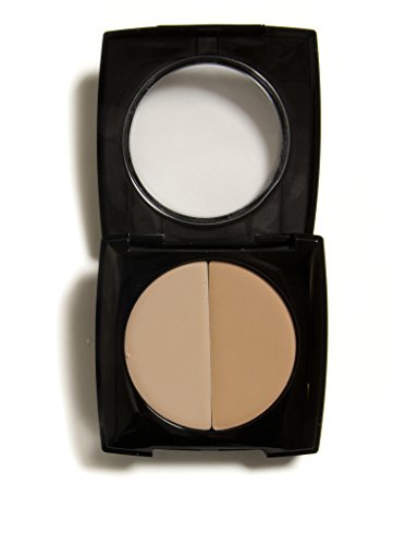 Danyel Cream Compact Foundation Duo Blenders 0.5 Oz. Ivory Petal/Soft