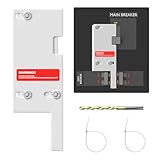 RVBOATPAT Kit de verrouillage de générateur compatible avec les panneaux GE General Electeric 150 ou 200 A Espacement entre le disjoncteur principal et le disjoncteur de branche de 5,3 à 8,9 cm