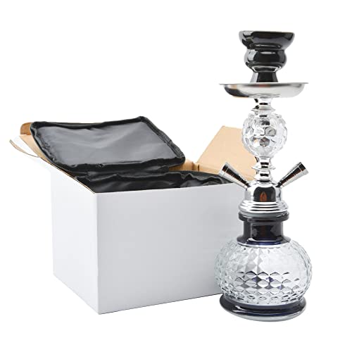 chenmu Shisha -Tragbares Shisha-Set mit Tragetasche und Shishakopf, 2 Silikonschlauch Moderne Reise-Shishas für besseres… – Bild 6