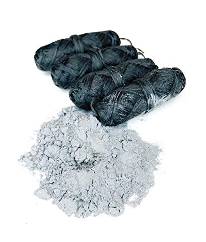 Vegan Biodegradable Bamboo Charcoal Dental Floss Refill Refill | Natural Candelilla Wax | 33Yds X4 | Peppermint Essential Oil | Eco Friendly Zero Waste Oral Care | 4 Pack #TOP2
