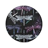 Tissu robuste : fabriqués à partir de polyester épais et durable, ces sets de table ronds résistent à l'usure pour une utilisation durable.