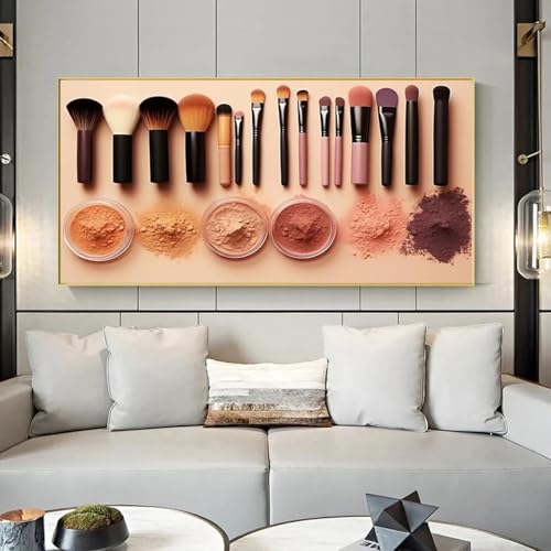 Décoration de magasin salon de beauté avec l'affiche blush XINBAO