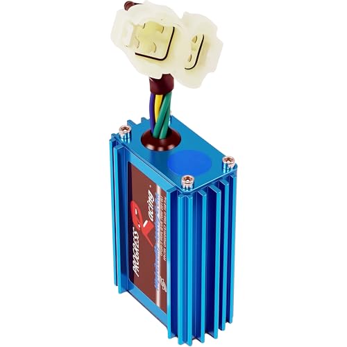 XSANMOTO AC Racing CDI Box, 6 Pins No Rev Limit Ignition Unit for GY6 50cc 125cc 150cc QMB139 QMI152 157QMJ Dirt Bike ATV Scooter Go-Kart