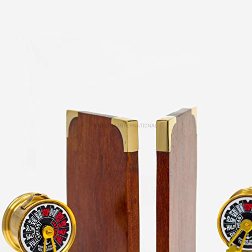 Nautical Telegraph Bookend | Book Holders | Nautical Gifts | Home Decor | Sailor's Inspired Maritime Collectible | Nagina International #TOP4