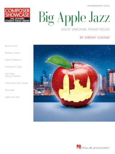 Big Apple Jazz: Composer Showcase Hal Leonard Student Piano Library Intermediate Level