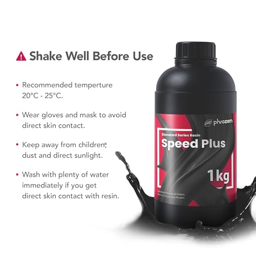 Resina Phrozen Speed Plus para Impresión 3D Rápida 1kg - Fernando Cortés
