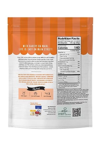 Bakery On Main Gluten-Free Granola + Ancient Grains, Vegan & Non Gmo - Extreme Nut & Fruit, 22 Ounce 107615 1.37 Pound (Pack Of 1) #TOP1