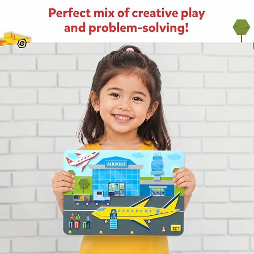 Image of Skillmatics Kids Tangram Sticker Puzzles - Educational Art & Craft Activity with 150+ Tangram Stickers, Brain Teasers, STEM Toys & Games for Boys & Girls Ages 4, 5, 6, 7