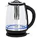 TronicXL Hervidor de agua de 2 litros con elección de temperatura iluminación LED colador Temperatura ajustable Apagado automático 2 litros para té café agua hervidor de teteras eléctricas