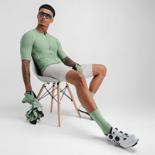 SIROKO - Maillot Vélo SRX Stage - M - Vert Olive – vue 7