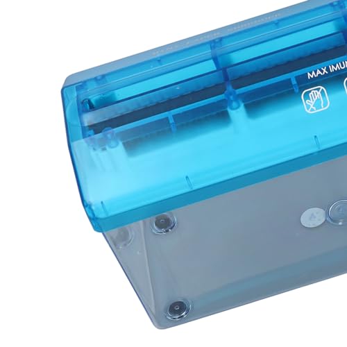 Mini Triturador de Manual Manivela Lago Azul Shredmachine Papelaria Presente Máquina de para Anivers