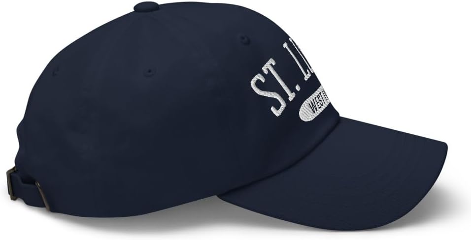 St Lucia Embroidered Hat Classic Style St Lucia West Indies Caribbean Baseball hat