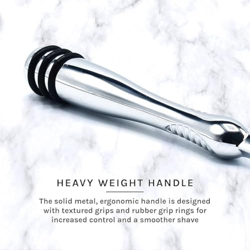 All Metal Trac 2 (Trac II , G2, G II) Compatible Razor Handle and 10 Twin Blade Cartridges - Image 6