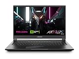 GIGABYTE AORUS 17X: 17.3" Thin Bezel QHD 2560x1440 240Hz Display,NVIDIA GeForce RTX4090 Laptop GPU 16GB GDDR6,Intel Core i9-13900HX,32GB DDR5 RAM, 2TB SSD, Win11Pro (AORUS 17X AZF-B5US665SP), Black