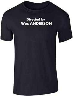 Directed by Wes Anderson Graphic Tee T-Shirt for Men (Semi-Fitted)