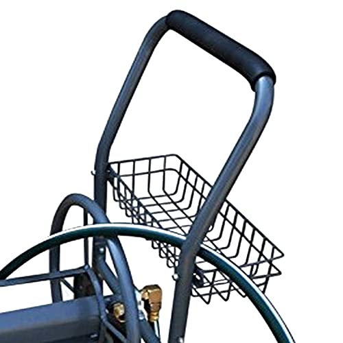 Yard Tuff Ytf-26058Hrc2 4 Wheel 260 Foot Capacity Steel Frame Heavy Duty Water Hose Reel Cart With 6 Inch Inlet Hose And 10 Inch Pneumatic Tires #TOP4