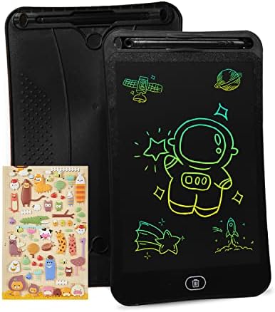 Toys Gifts for 2 3 4 5 6 Year Old Boys Girls, Genialba 8.5 inch LCD Writing Tablet Colorful Screen Drawing Board Toddler Toys Learning Educational Toys Gifts for Birthday Christmas (Pink)