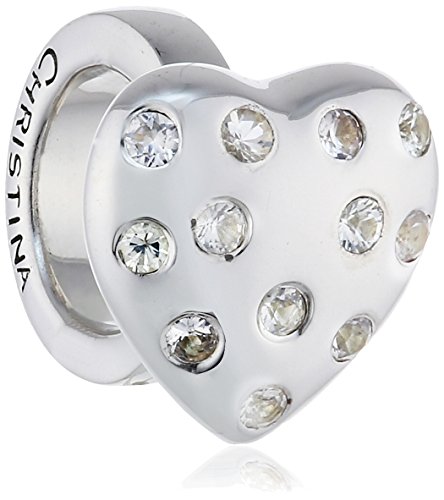 Preisvergleich Produktbild Endless Bead / Charm 925SI Heart of Love
