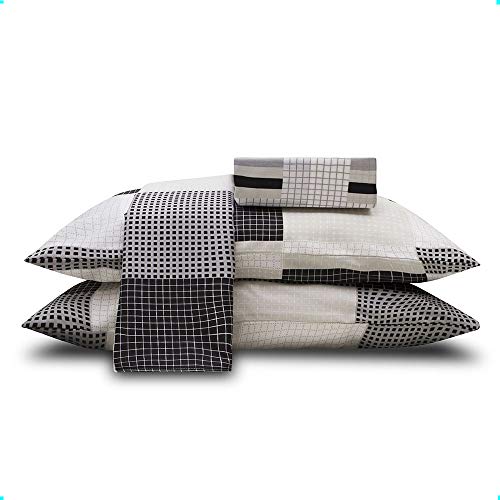 Jogo de Lençol Casal 4 Peças 140 Fios Realce Premium Linnar