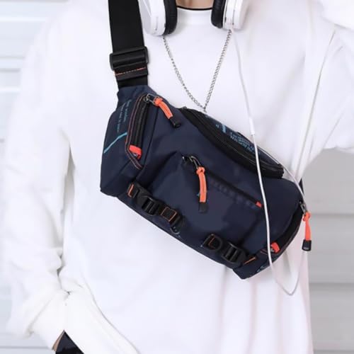 Riñonera para pasear al perro en nylon flexible con correa ajustable de uso diario 4