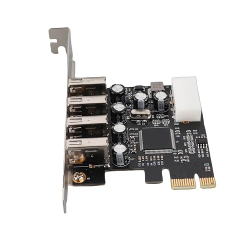 Hub de tarjeta de expansión PCI E a USB de 4 puertos para Windows y OS X