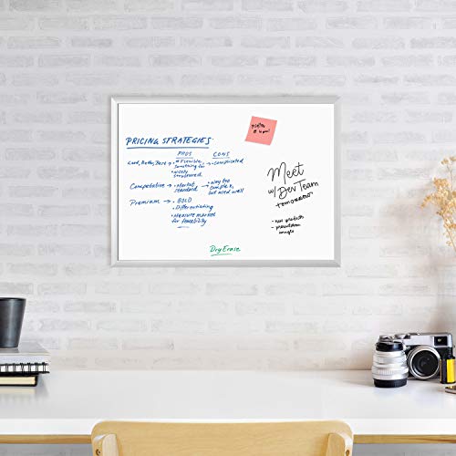 U Brands Basics Dry Erase Board, 23 X 17-Inch, Melamine Surface, Silver Aluminum Frame by U Brands - Image 6