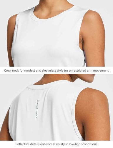 Image of baleaf Women's Workout Tank Tops Sleeveless Quick Dry Running Shirts Lightweight Loose Fit for Yoga Athletic Gym