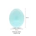 Ergonflow Facial Cleansing Brush,Soft Silicone Face Scrubber,Manual Facial Exfoliation Scrub for Massage Pore Cleansing and Exfoliating (5 Pack)