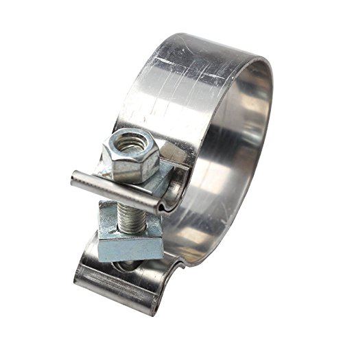 BLACKHORSE-RACING 1.75  1 3 4  Accuseal Clamp Butt Joint Narrow Band Exhaust Seal Clamp