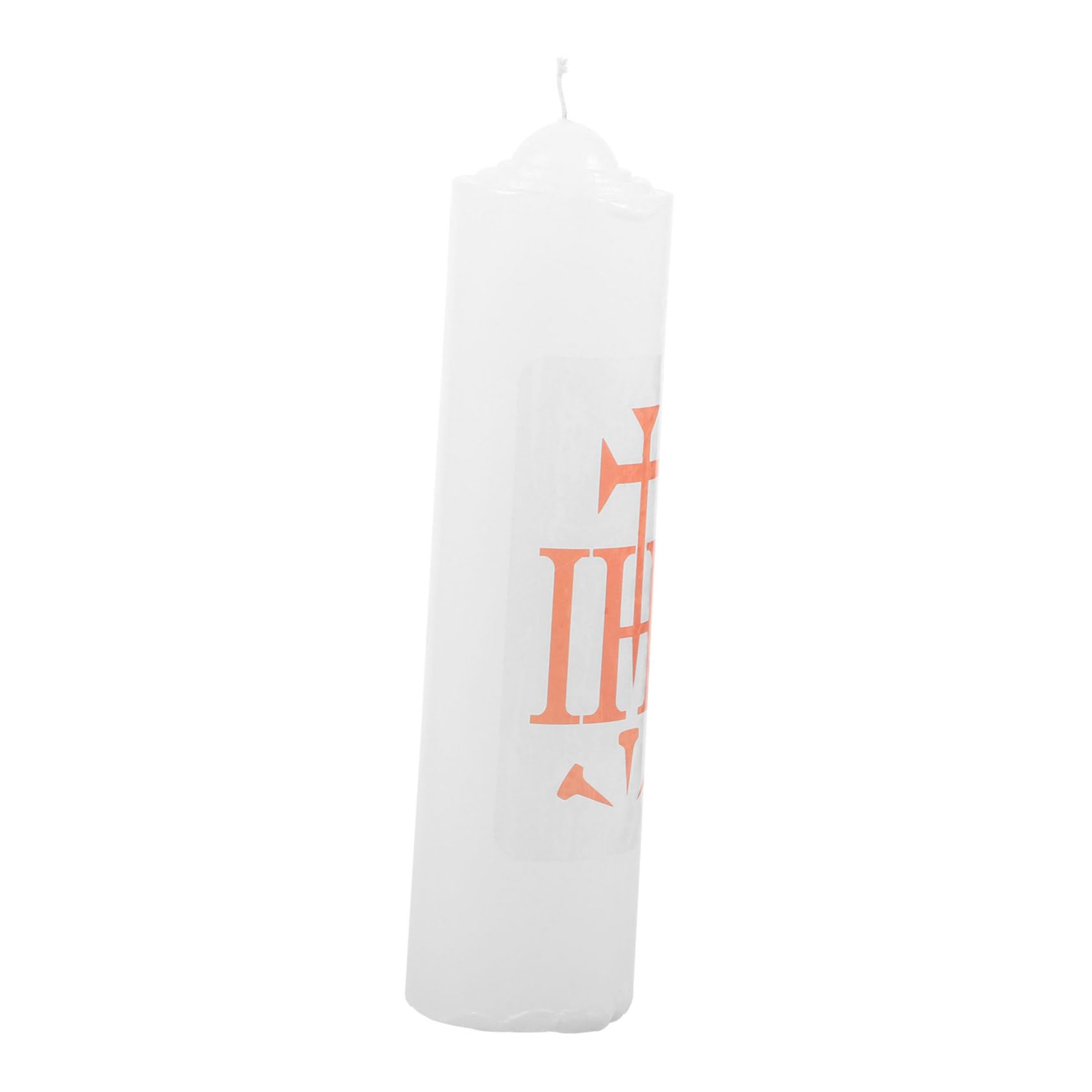 OUNONA Holy Candle Decorative Taper Candle Religious Present for Parties Home Decor Realistic Design for Spiritual Ambiance for Catholic Celebrations Events