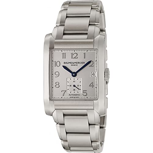 Baume & Mercier Men's BMMOA10047 Hampton Analog Display Swiss Automatic Silver Watch