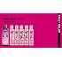 Crazy Color Pink Colored Shampoo To Refresh and Prolong Semi-Permanent Color Treated Hair 250ml