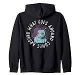 Karma What Goes Around Comes Around Equilibrio Destino Sudadera con Capucha