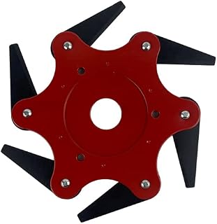 Lâmina 6 Pontas Podador de Galhos 1 Polegada 25,4mm P/Roçadeira a Gasolina Carbon Fak