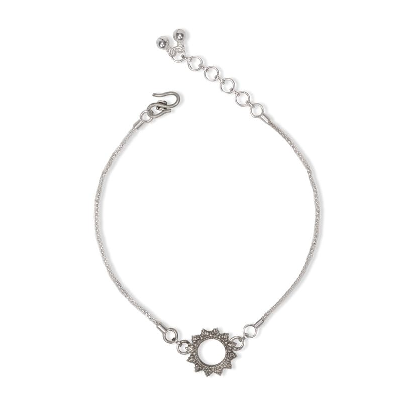 quirksmith 925 Silver Anklet with Maple design/With 925 Stamp And Certificate Of Authenticity/Birthday Gift/Anniversary Gift-picture-19