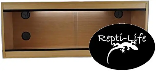 Repti-Life 48x24x24 Inch Beech Vivarium - 4ft Terrarium Flat Pack