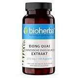 Dong Quai Kapseln – 100 Stück mit Angelica sinensis & Vitamin B2 für Energie & Zellschutz – von BIOHERBA | PZN 18216138